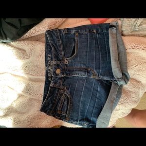 American Eagle High Waisted Jean Shorts 4